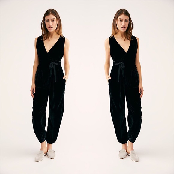 Free People Pants - 🎄 Free People All Natural Velvet Jumpsuit